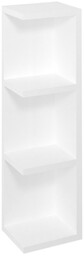 Sapho RIWA regał 20x70x15cm lewa/prawa biała RIW250-0030