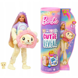 Lalka Barbie Mattel Cutie Reveal Lew Seria Słodkie