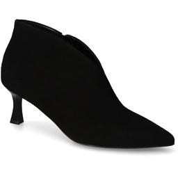 Botki Simone 20836/21 Czarne zamsz