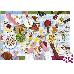 Janod - Puzzle 1000 elementów Dorośli nastolatki dzieci