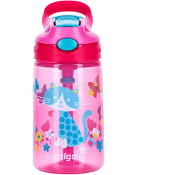 BIDON ze SŁOMKĄ CONTIGO GIZMO FLIP 420ml CHERRY