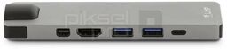 LMP USB-C Compact Dock 4K - 8 portowa