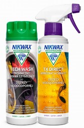 Zestaw do pielęgnacji odzieży i sprzętu outdoor Nikwax