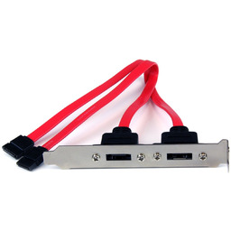 StarTech 2-portowa płyta gniazda SATA do ESATA ESATAPLATE2