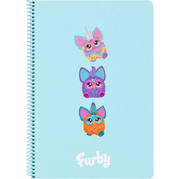 Safta FURBY Notatnik z twardą okładką, 80 arkuszy,