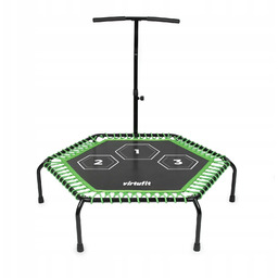 Trampolina fitness Pro z uchwytem Virtufit 127 cm