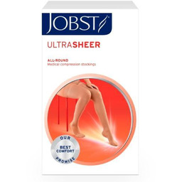 JOBST ULTRASHEER pończochy uciskowe długie CCL1 czarny, rozmiar