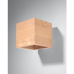SOLLUX LIGHTING Kinkiet QUAD SL.0491 naturalne drewno