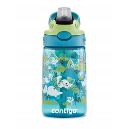 BUTELKA ze SŁOMKĄ CONTIGO EASY CLEAN 420ml DINOZAURY