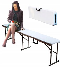 Ławka Składana Ławeczka Ogrodowa Cateringowa 180 cm Składana