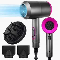 Suszarka Jonowa Do Włosów Lekka Cicha Regulacja Prędkości