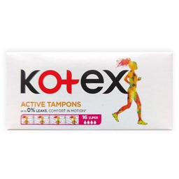 Kotex Active Super tampony, 16 szt.