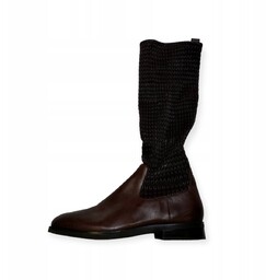 Bordowe kozaki damskie Cole Haan 41,5