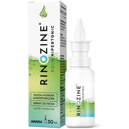 Rinozine Aqua Hipertonic Woda morska hipertoniczna Spray