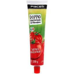 Piacelli Pasta Pomidorowa Podwójnie Skoncentrowana w Tubie 200