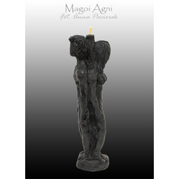 Świeca Separacyjna Kochanków Partnerów Adama i Ewy CZARNA