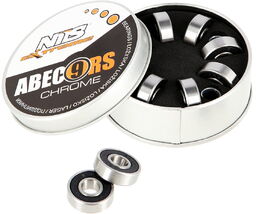 ŁOŻYSKA (8 szt) OPAK. METAL ABEC-9 RS GRAPHIT