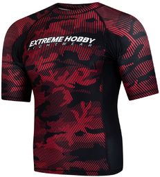 Extreme Hobby Rashguard Krótki Rękaw Havoc Red