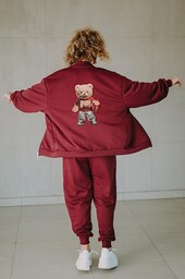 Pakamera Bluza oversize rozpinana Mac Teddy