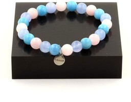 Bransoletka z kamieni naturalnych - ABIJOUX - Chalcedon