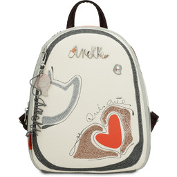 Anekke Szary Stylowy Plecak Damski