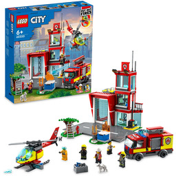 Lego City 60320 Remiza strażacka straż pożarna wóz