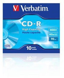 Verbatim CD-R 40x 80MB 10P JC Extra Protection