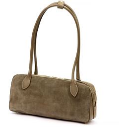 Damska mała zamszowa zgrabna torebka na ramię modna