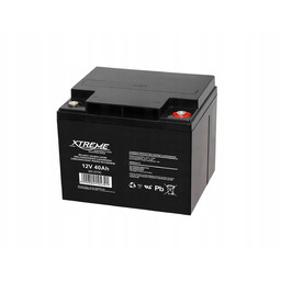 Akumulator Żelowy 12V 40Ah Bateria Żelowa Do Wózka