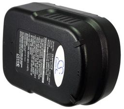 Black & Decker A12 1500mAh 18.00Wh Ni-MH 12.0V