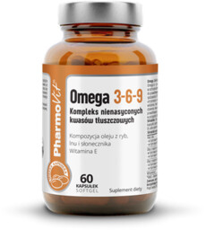 PHARMOVIT Omega 3-6-9 60 Kapsułek 82,2 G (CLEAN