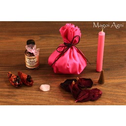 Rytuał Miłosny - Różowa Sakiewka rytuał miłości, pomoże