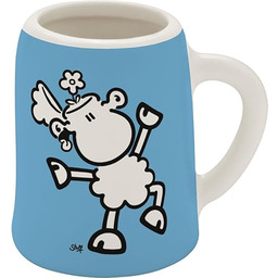 Sheepworld Dzbanek z motywem klaskania, New Bone China,