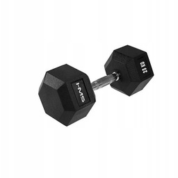 Hantla Gumowana Hantel 25KG Crossfit Hex Pro Hms