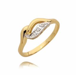 Pierścionek zareczynowy N46