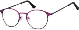 Sunoptic Oprawki okularowe Lenonki damskie stalowe 973G fioletowe