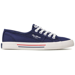 Tenisówki Pepe Jeans Brady W Basic PLS31287 Granatowy