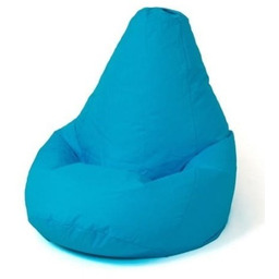 Go Gift Pufa worek sako GRUSZA niebieski L