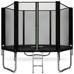VIRTUFIT Trampolina ogrodowa 305 cm z siatką bezpieczeństwa