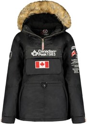 Kurtka dziewczęca Canadia Peak Banapeak parka z kapturem