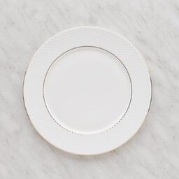 Elegancki Talerzyk z Porcelany Kostnej Eleni z motywem