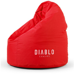 Pufa dla dziecka Kido by Diablo: czerwona,