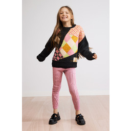 Desigual Sweter żakardowy w romby