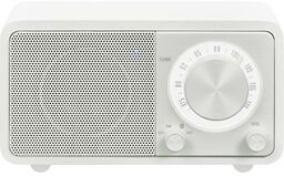 Sangean GENUINE MINI WR-7 Radio FM Bluetooth Biały