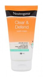 Neutrogena Clear & Defend Wash-Mask maseczka do twarzy