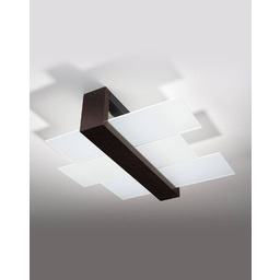SOLLUX LIGHTING Lampa sufitowa FENIKS 2 SL.0074 wenge