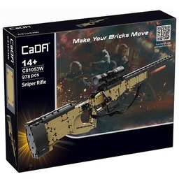 CADA Klocki plastikowe Make Your Bricks Move Karabin