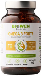 Biowen Omega 3 Forte, 90 kapsułek