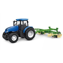No Name Amewi Toy Traktor mit Kreiselschwader zdalnie