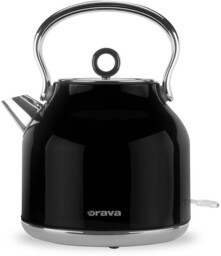 Orava Czajnik bezprzewodowy czarny Vintage 1,7 l